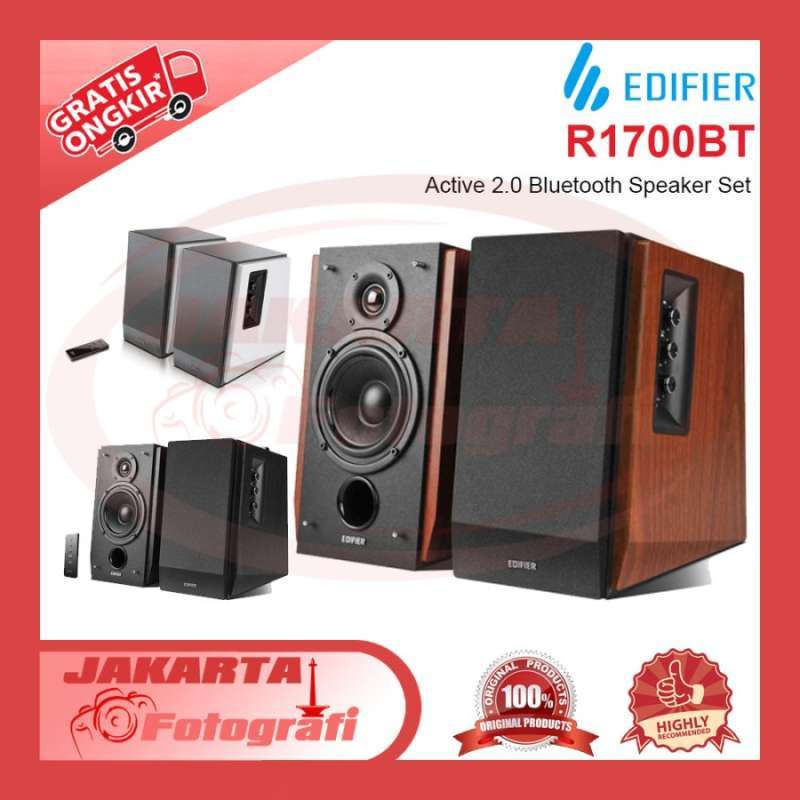 Edifier R1700BT Active 2.0 Bluetooth Bookshelf Speaker System Original