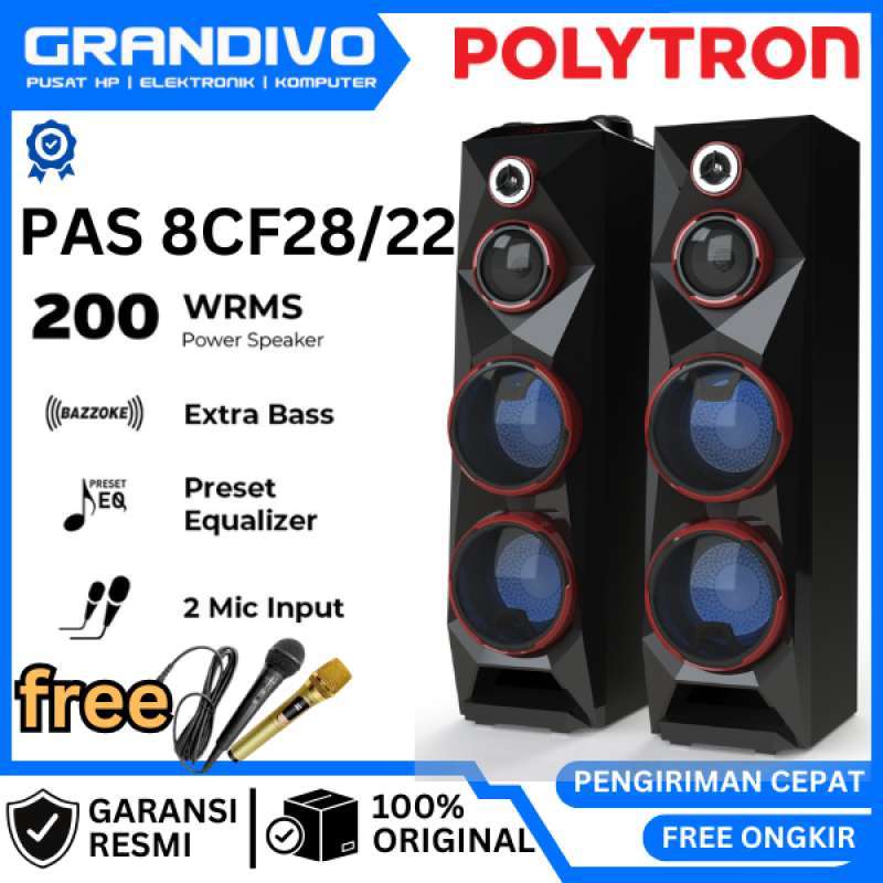 Speaker Aktif Bluetooth Karaoke Grandivo Garansi Resmi Indonesia 🏷️ ...