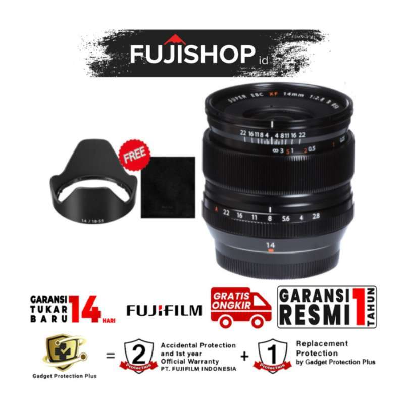 Fujifilm Fujinon XF 14mm R Ultra Wide Angle Lensa Garansi Resmi  FUJIFILM INDONESIA
