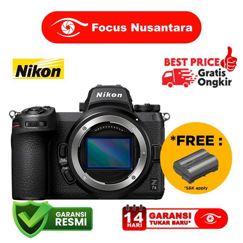 Jual FOCUS NUSANTARA Nikon Z7 II Mirrorless Digital Camera [Body Only