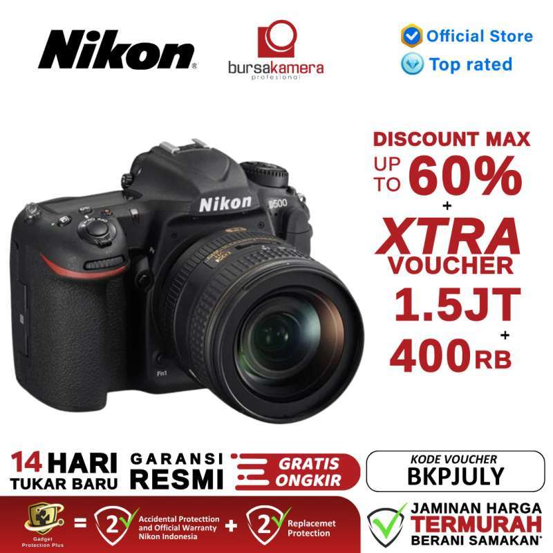 BKP Nikon D500 KIT 16-80mm VR Kamera DSLR