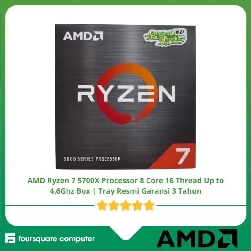 Jual Processor Amd Ryzen 5600g Box Cezanne 7nm With Radeon Vega
