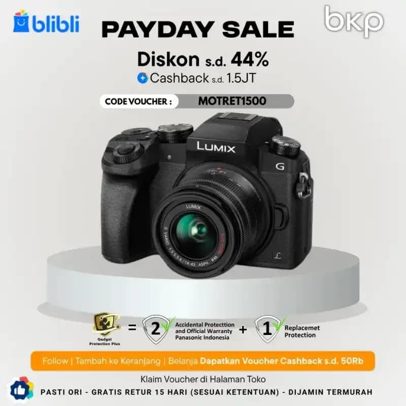 Panasonic Lumix G 85 Kit 14-42mm G85 Kamera Mirrorless