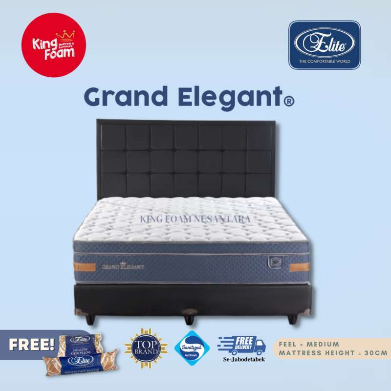 Jual Elite Grand Elegant Semua Ukuran Kasur Springbed (Full SET) HB
