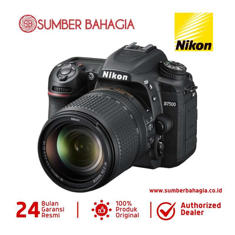 Jual Sumber Bahagia Nikon D7500 Kit 18-140mm Vr Kamera Dslr