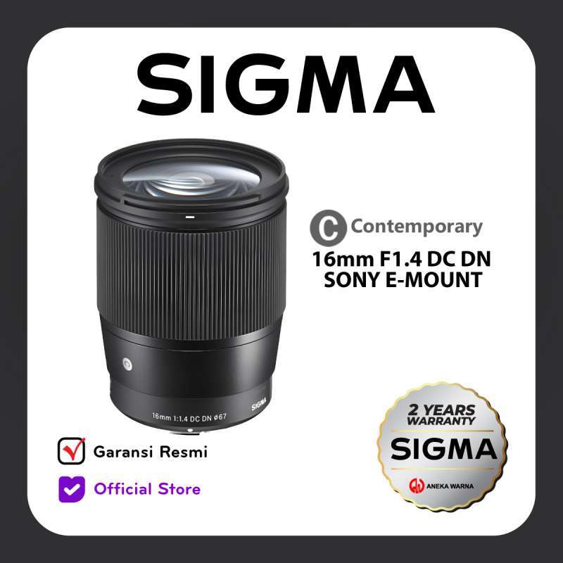 Sigma 16mm DC DN Contemporary Lens for Sony E