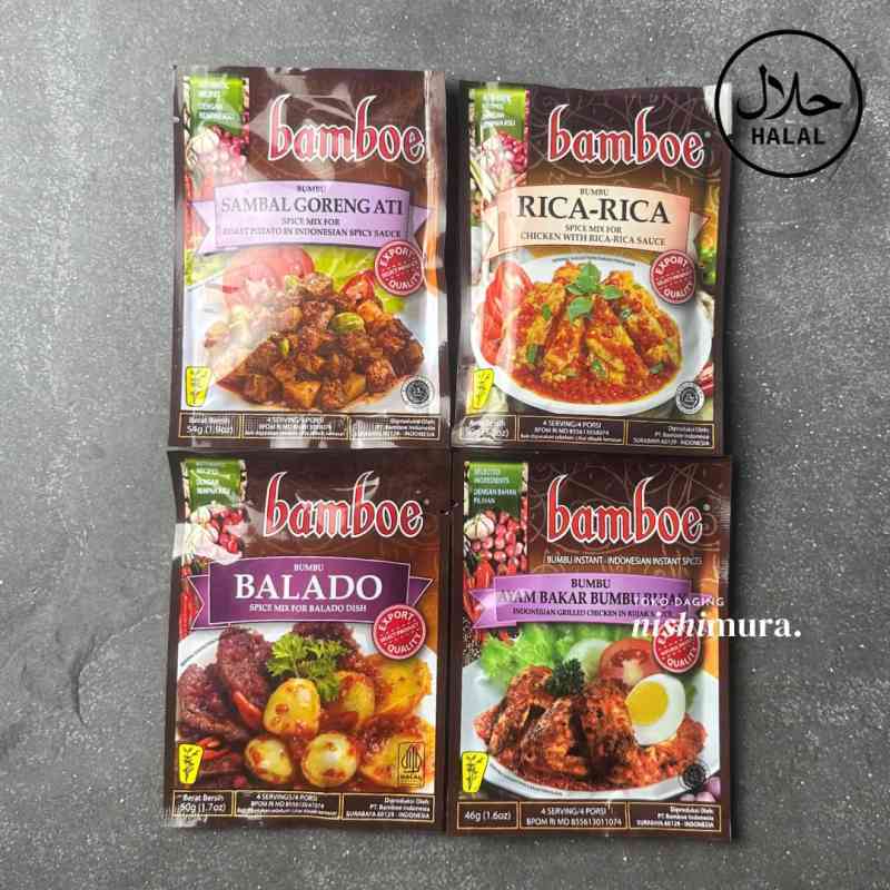 Jual Bumbu Balado Ayam Bakar Rujak Rica Sambal Goreng Ati Sambel Masak ...