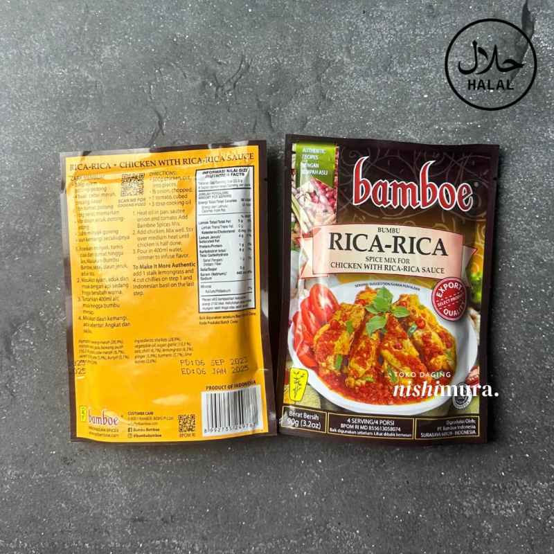 Jual Bumbu Balado Ayam Bakar Rujak Rica Sambal Goreng Ati Sambel Masak ...