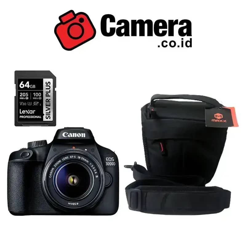 Promo Canon Eos 3000d Kit 18-55mm Iii Diskon 4% Di