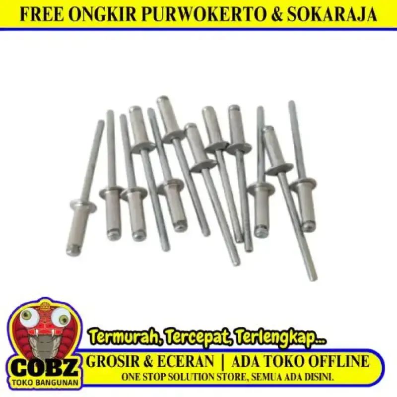 Jual 4 Mm X 11 Mm / Tm Paku Rivet Keling Tang Rivet Ecer Biji Di Seller ...