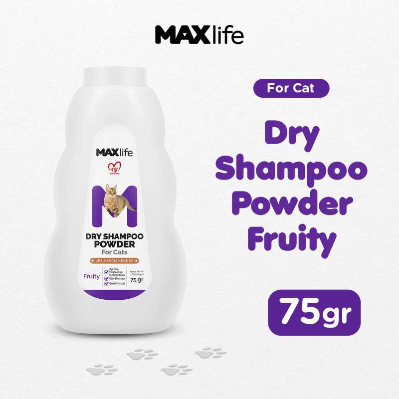 Cat dry shampoo powder clearance