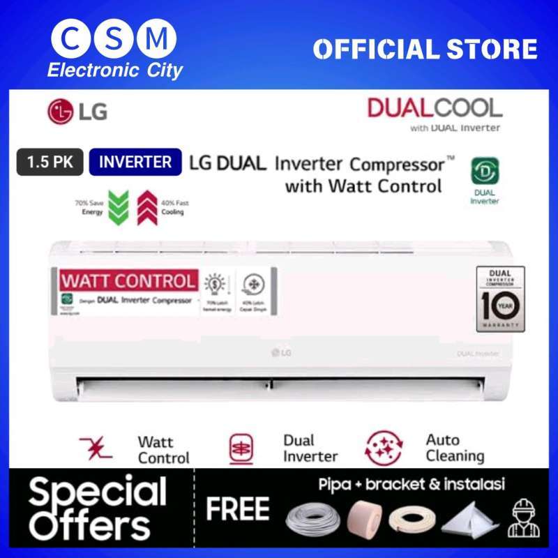 Promo Ac Dual Inverter T12ev5 [1.5 Pk] Dual Cool Dual Inverter Turbo ...
