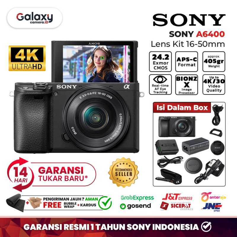 Promo SONY Alpha A6400 Kit 1650mm Kamera Mirrorless Diskon 13 di