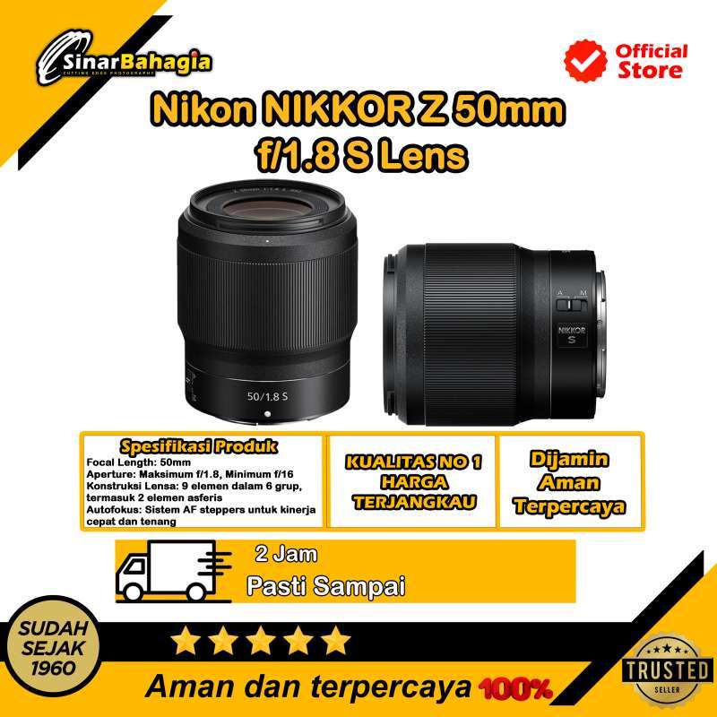 SINAR BAHAGIA Nikon NIKKOR Z 50mm S Lens