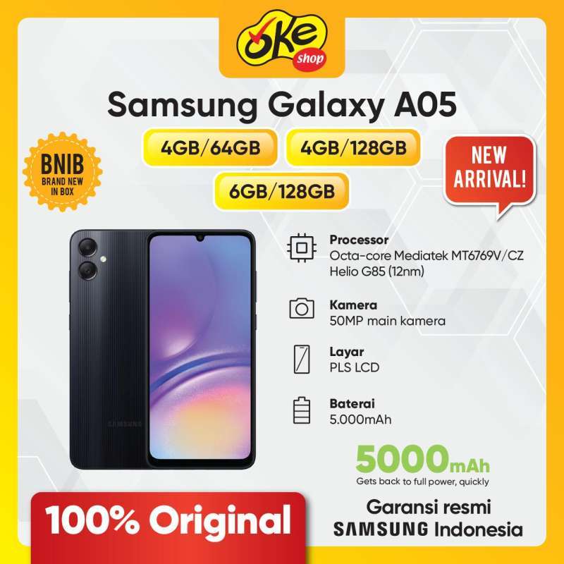 Jual Samsung Galaxy A05 6/128gb Di Seller Okeshop O2o Official Store ...