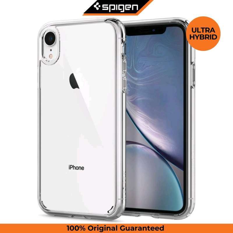 Jual Case iPhone Xr Spigen Ultra Hybrid Clear Armor Anti Crack