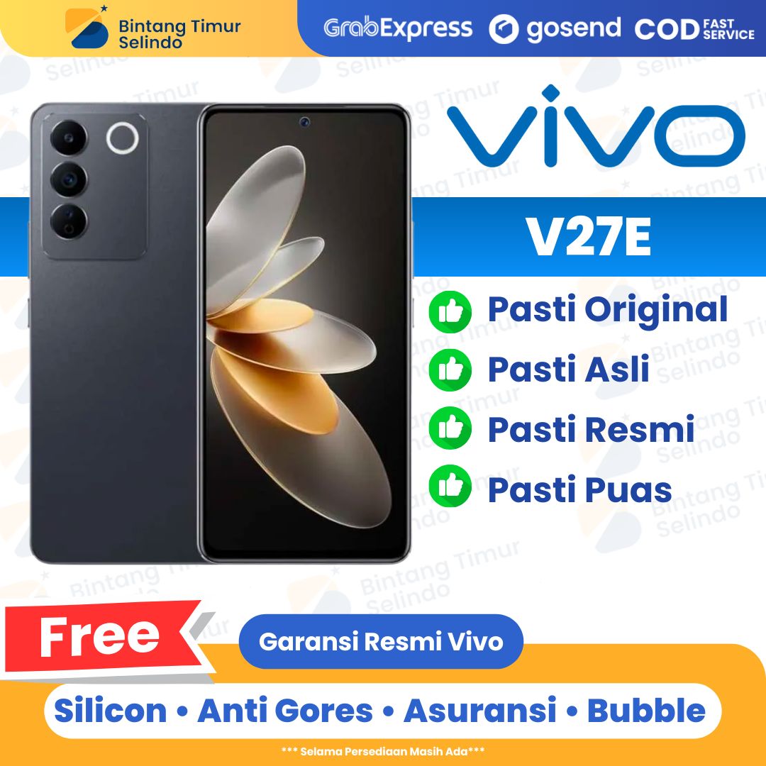 Jual Vivo V27e [8gb+256gb] [12gb+256gb] Garansi Resmi 1 Tahun Di Seller ...