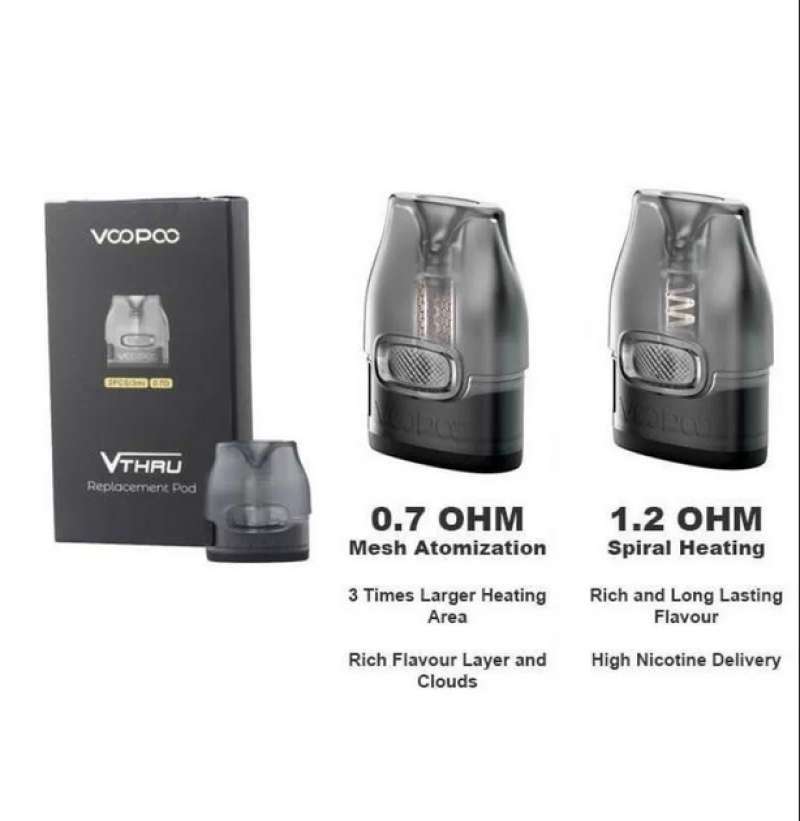 elfbar nachfüll pod läuft aus Clearomiseur Voopoo PNP X Tank main image 1