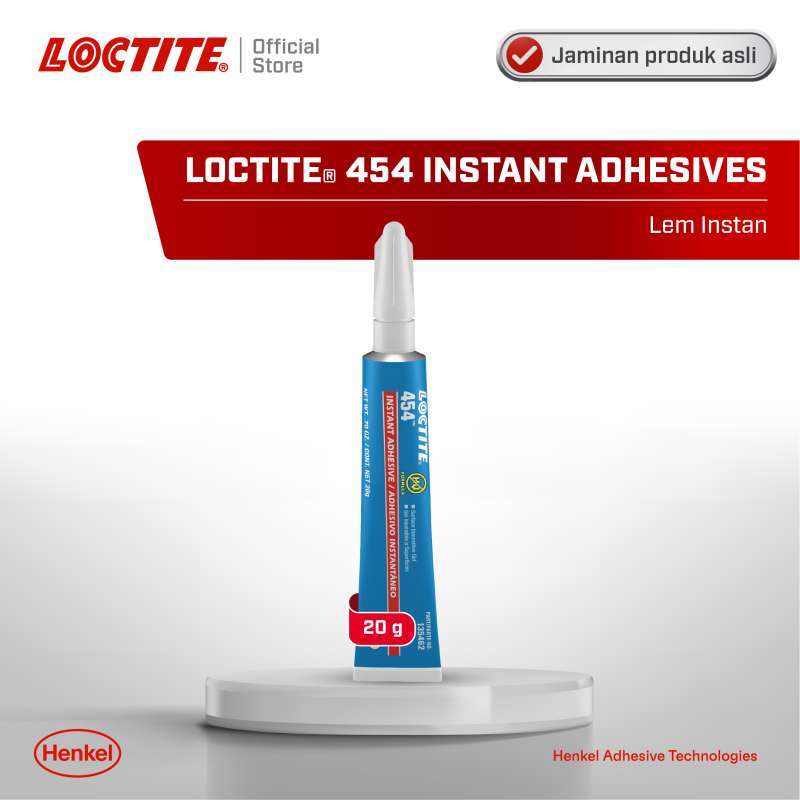 Promo Henkel Loctite 454 Instant Adhesive Gel Lem Instan Serbaguna 20 Gram Diskon 4 Di Seller