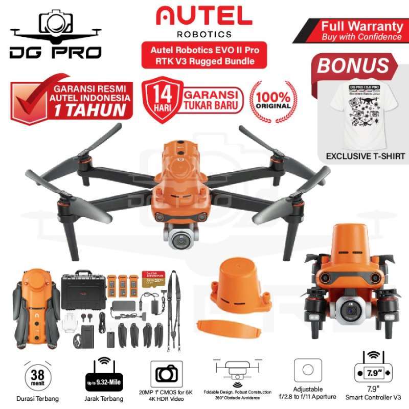 Jual Autel Robotics Evo Ii Pro Rtk V3 Rugged Bundle Garansi Resmi