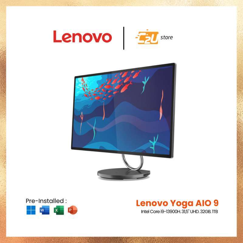 Jual Lenovo Yoga Aio 9 32irh8 2lid [ci913900h/31.5 Uhd/32gb/1tb