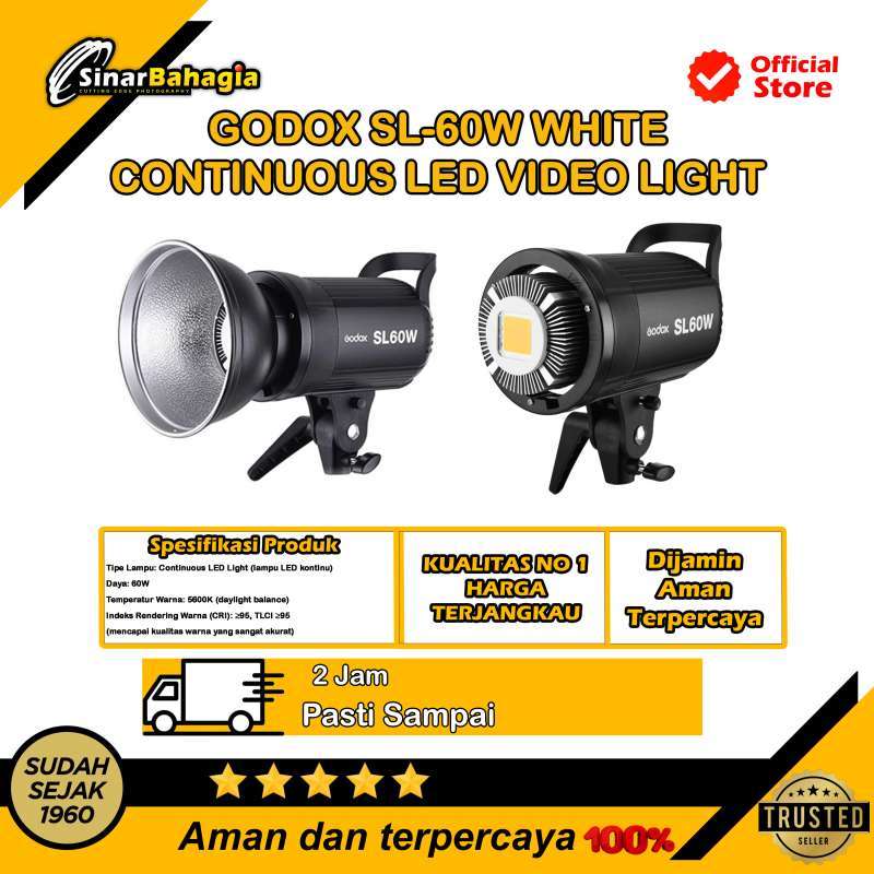 Godox SL-60W White Continuous LED Video Light SL60W