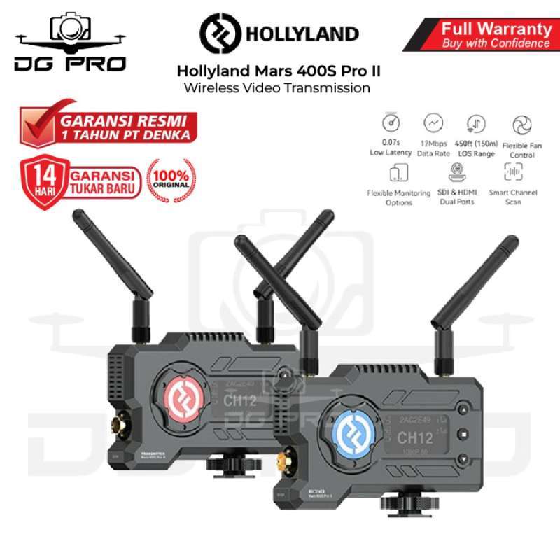 Promo Hollyland Mars 400s Pro Ii Wireless Video Transmission 400 S