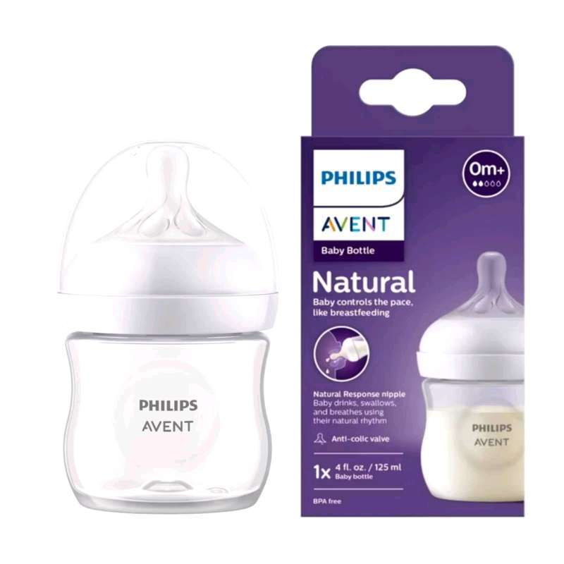 Philips Avent Natural Single Pack Botol Susu 125ml