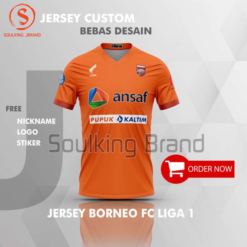 Jersey borneo cheap fc nike