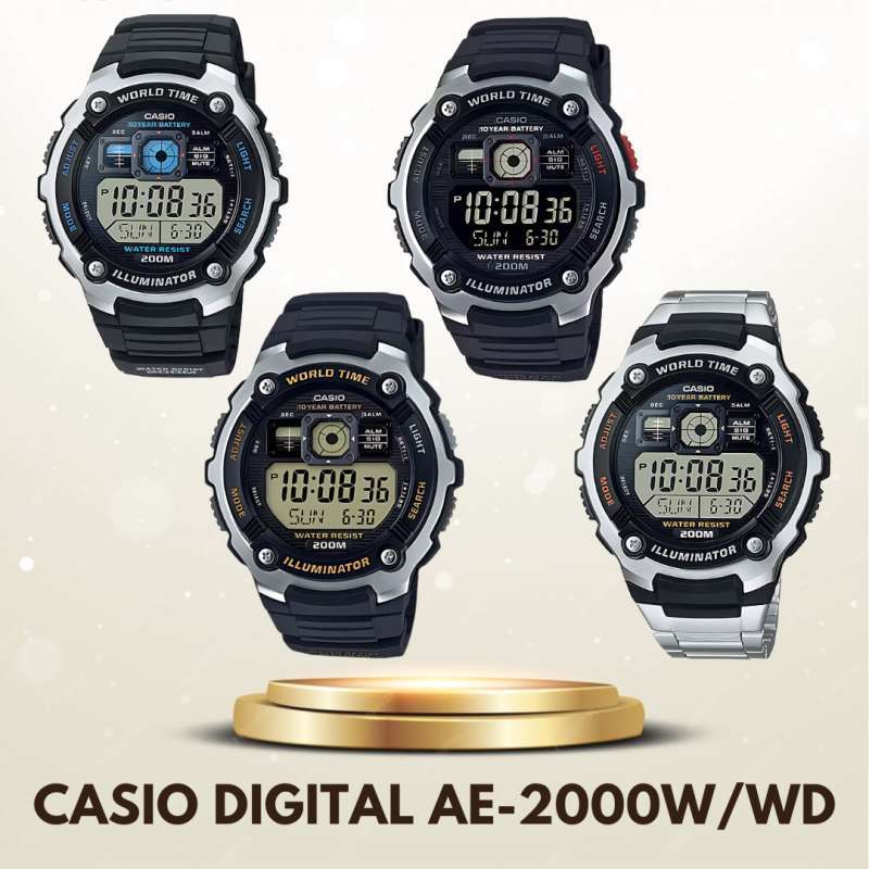 Casio Illuminator Casio Ae 2000 Wd CASIO AE-2000WD-1A カシオ