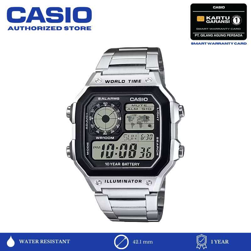 Jual Jam Casio Illuminator 1200 Original Branded Harga Diskon