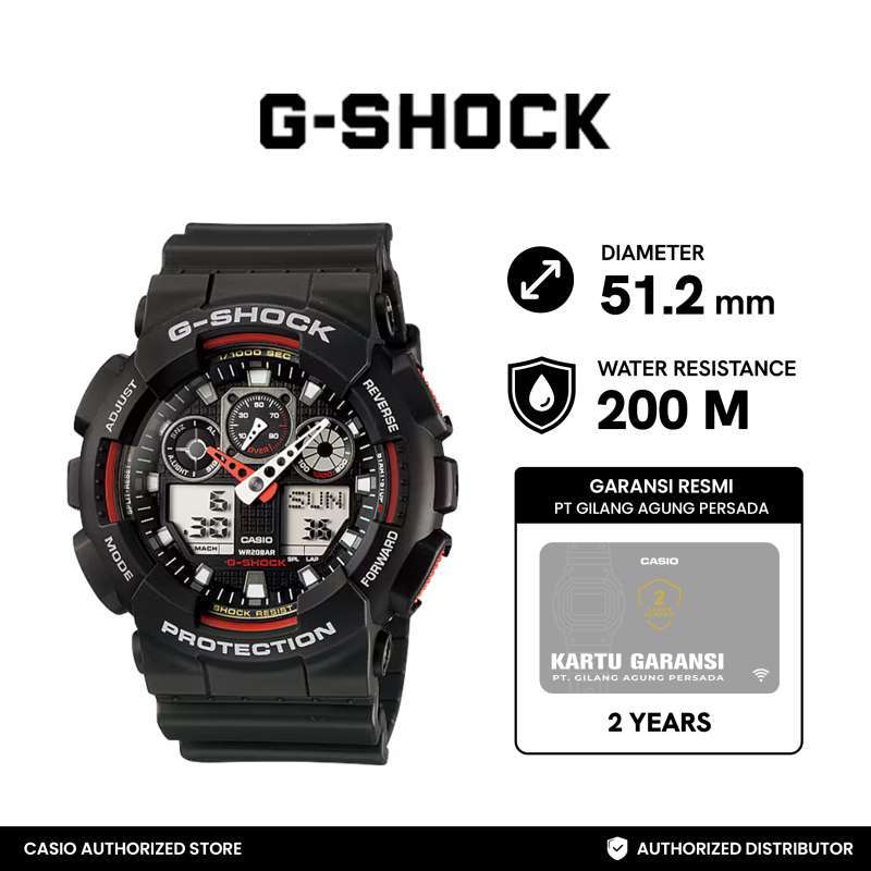 G shock ga 100 harga clearance