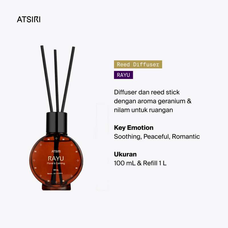 Jual Rayu Reed Diffuser By Rumah Atsiri Di Seller Rumah Atsiri ...