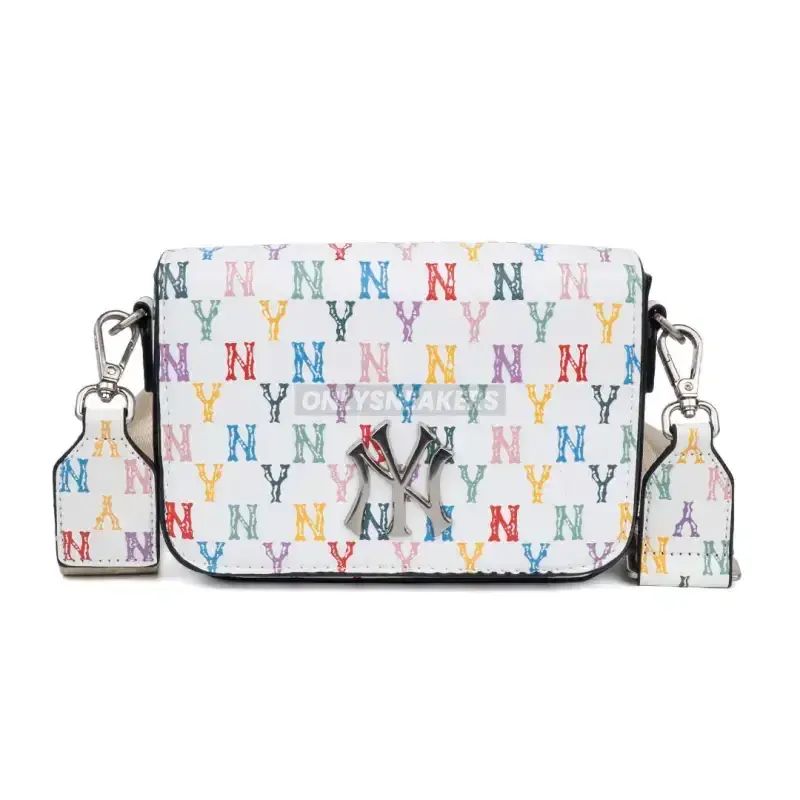Jual Mlb New York Yankees Monogram Rainbow Hoody Bag White Di Jual Mlb New York Yankees Monogram Rainbow Hoody Bag White Di