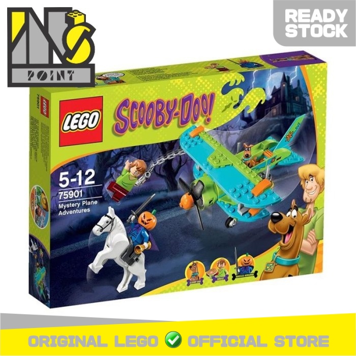 Lego Scooby Doo Mystery Plane Adventures 75901 Mainan Anak