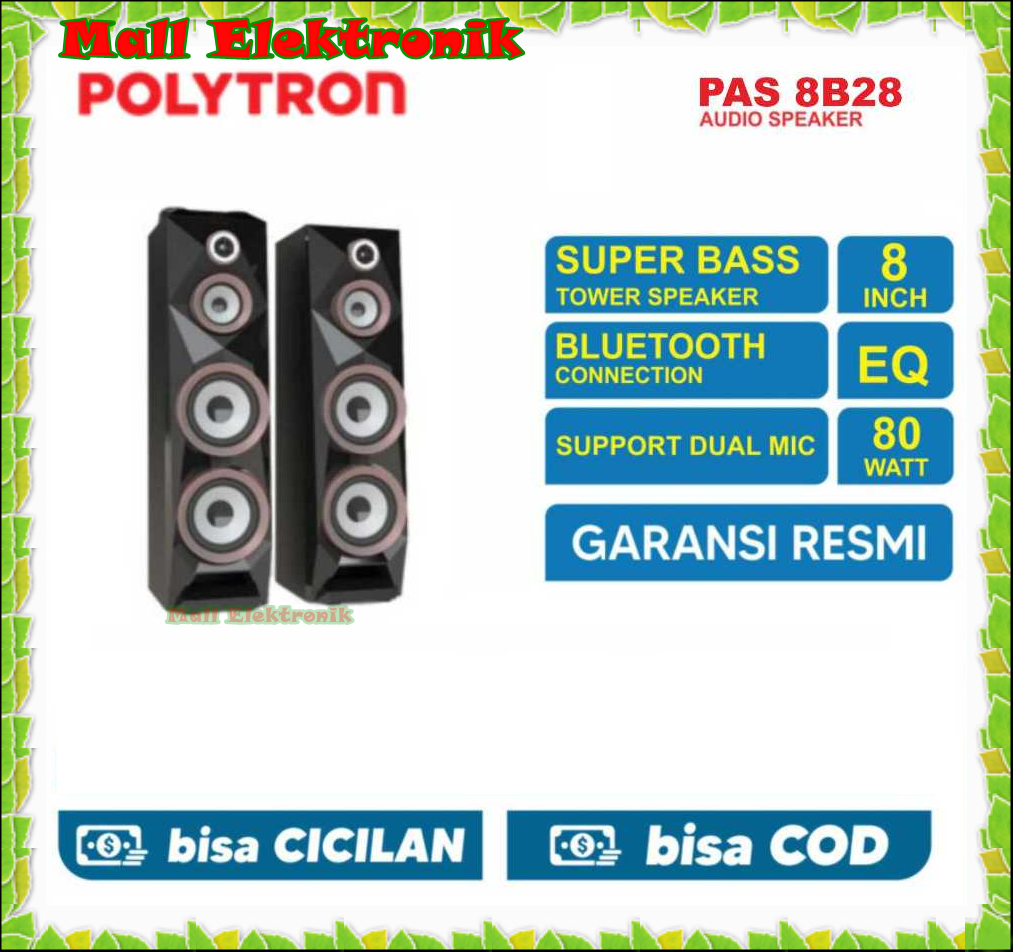 Jual Speaker Aktif Polytron Bluetooth Toko Daerah Bogor Original, Murah