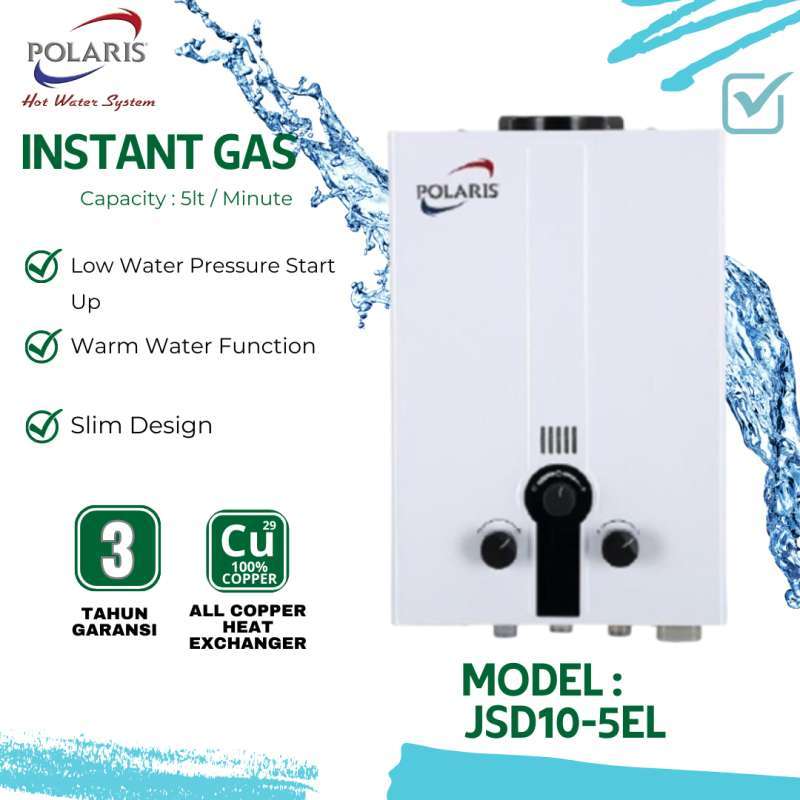 Polaris shop water heater