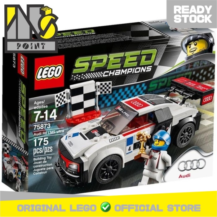 Jual LEGO Speed Champions 75873 Audi R8 LMS Ultra Mainan Blok