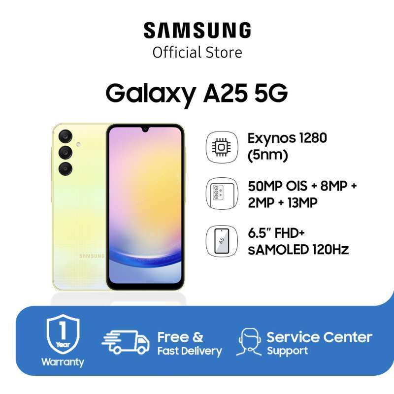 Jual Samsung Galaxy A25 5G Smartphone [8/256GB] di Seller Samsung Official Store Gudang Blibli