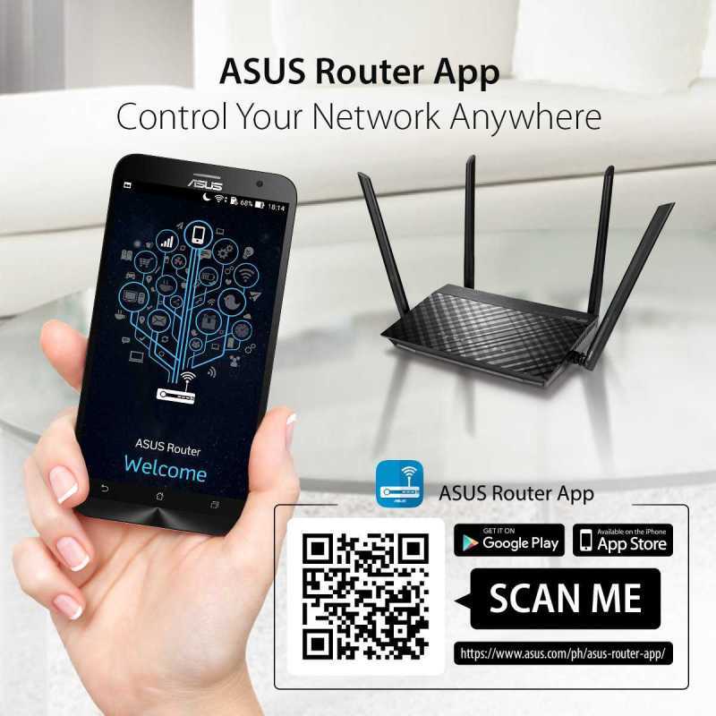 Promo Asus Rt-ac750l Dual Band Ac750 Wireless Router Ac 750 Diskon 8% ...