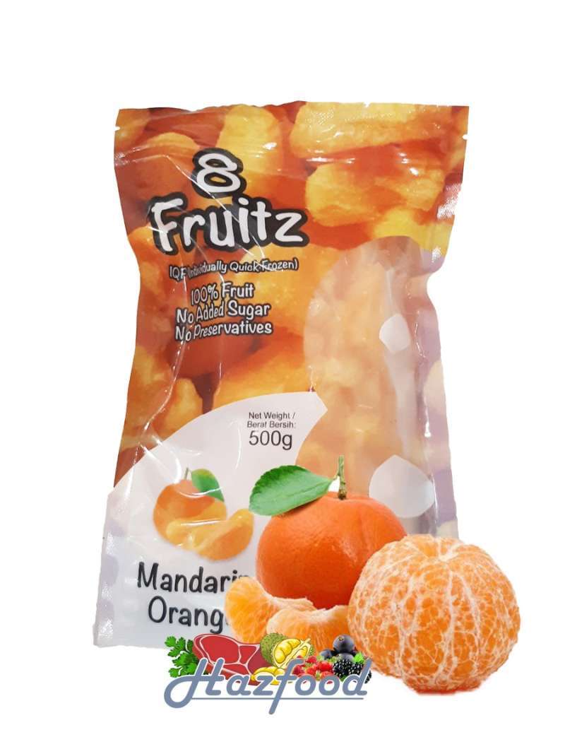 Mandarin Orange Jeruk Mandarin Kupas Fruitz 500g