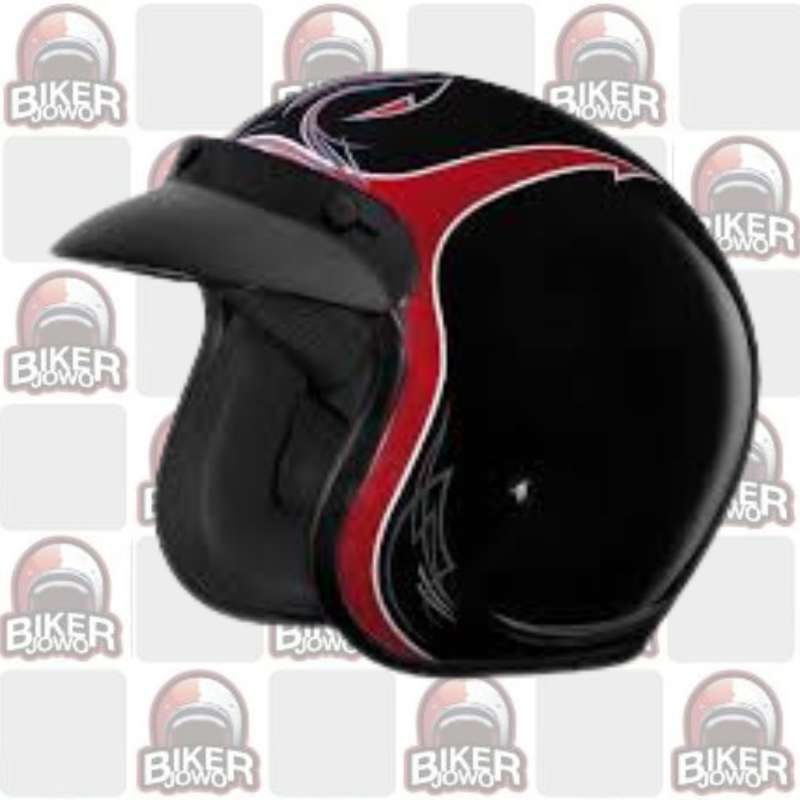 Vintage Duitse Motorhelm Halve Helm Motorhelm Jethelm ECEDOT