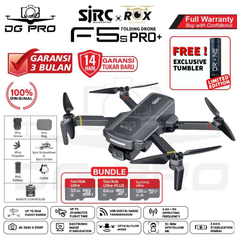 Jual Drone Sjrc F5 Pro Original Murah Harga Diskon Juni 2024 Blibli
