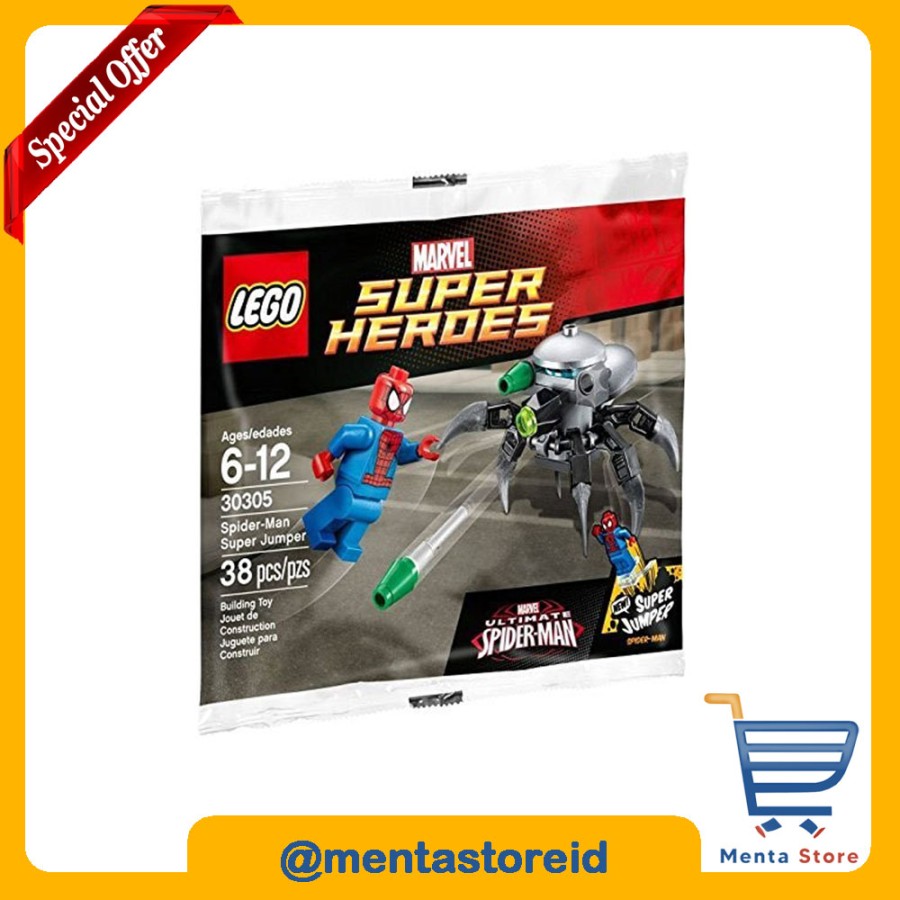 Promo Lego Super Heros Spiderman Super Jumper 30305 Limited