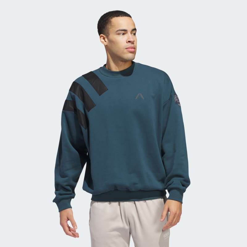 Sweater adidas hijau on sale