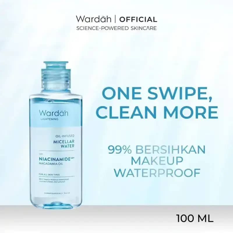 Wardah Lightening Oil-infused Micellar Water 100ml