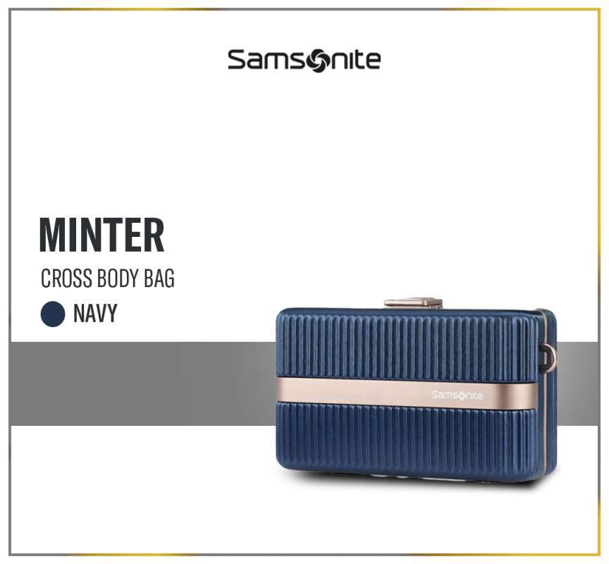 Jual Samsonite Minter Crossbody Clutch Bag - Navy Di Seller House Of ...