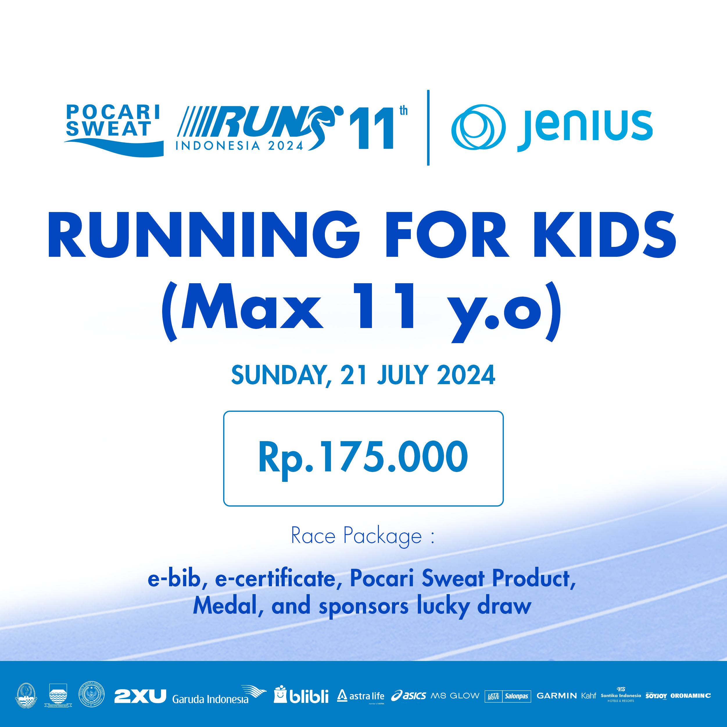 Jual Virtual Running For Kids Pocari Sweat Run 2024 di Seller POCARI