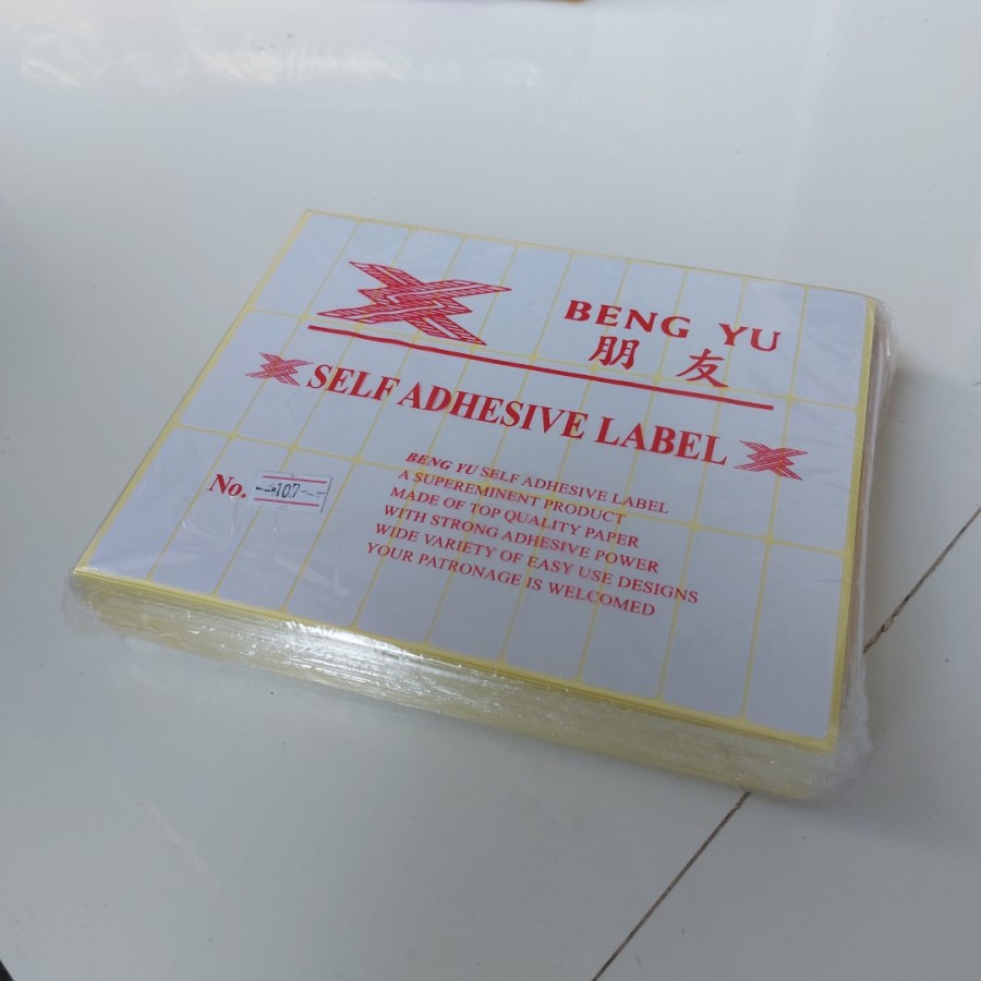 Jual Stiker Label Harga Nama - 1 PACK BESAR isi 25 plastik (103 107 112 ...