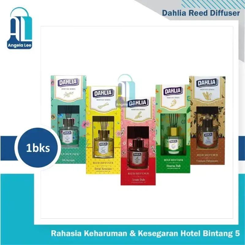 Promo Dahlia Reed Diffuser Alat / Refill Teh Keraton Cendana Padmasana ...